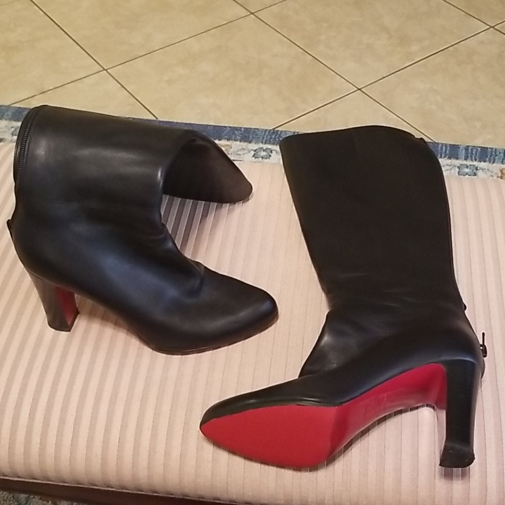 Authentic Christian Louboutin boots (resoled)